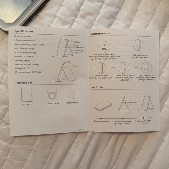 Makeup Junkie Bags MJ
Rechargeable LED Travel Mirror - Picture 12 of 15